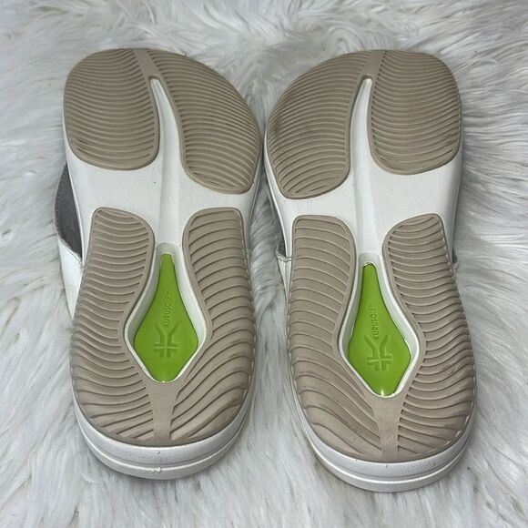 Kuru Kala White/Silver Thong Sandals For Plantar Fasciitis Sz 12 - Picture 7 of 7